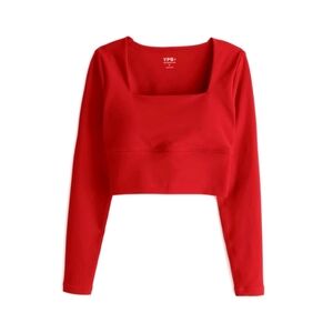 YPB Red Crop Top- NWT